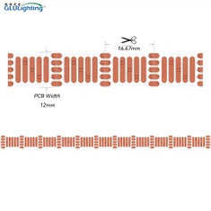 12mm latime 5 fire Busbar Express pentru benzi LED RGBW de 12mm
