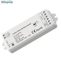 2 culori 2 fire RF LED Dimmer Controller